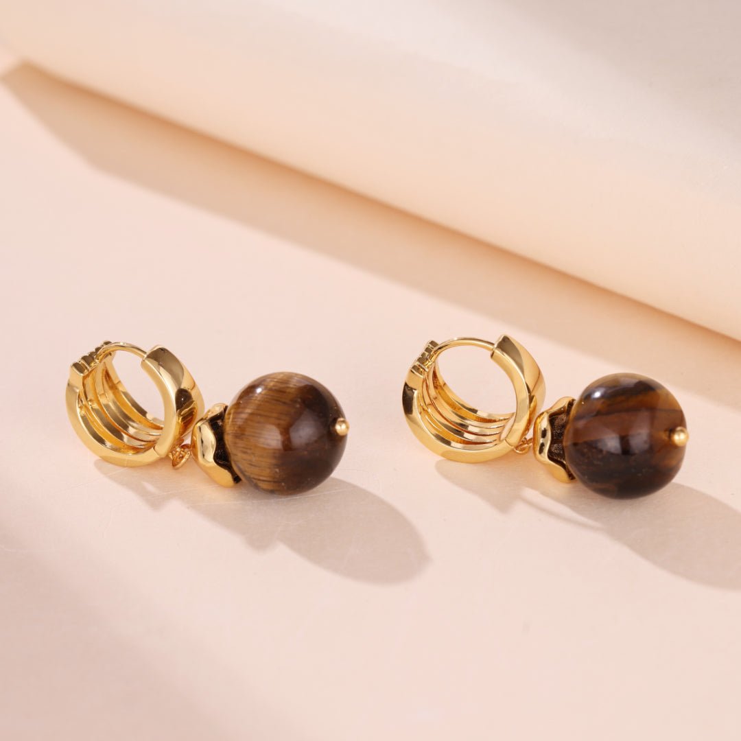 À qui offrir des boucles d'oreilles Œil de Tigre ? - Biloria