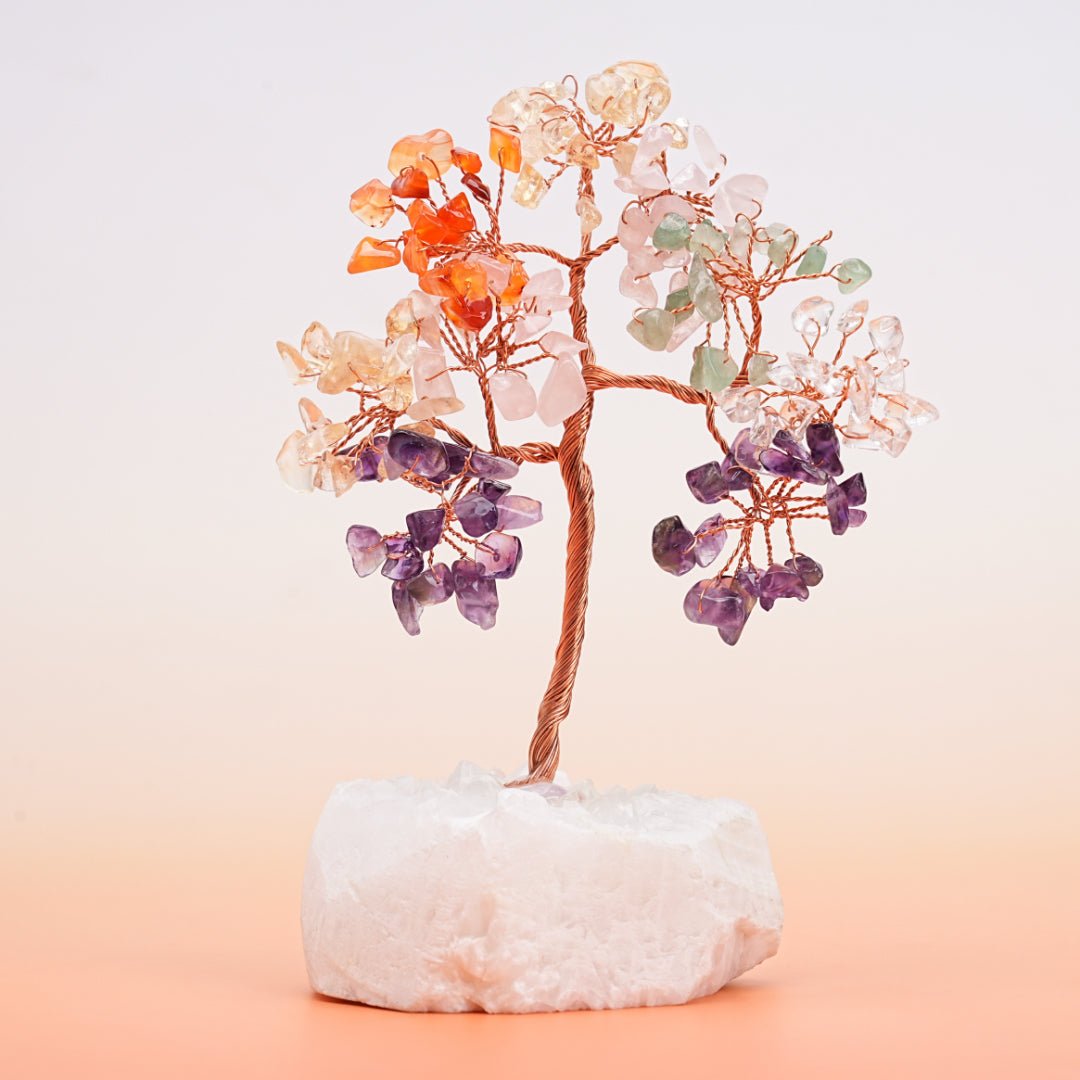 Arbre de Vie 7 Chakras : Cadeau Énergétique pour l'Équilibre - Biloria