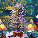 Arbre de Vie 7 Chakras en Pierres Naturelles pour la Sérénité - Biloria