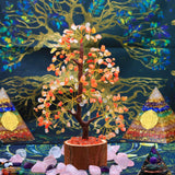 Arbre de Vie 7 Chakras en Pierres Naturelles pour la Sérénité - Biloria