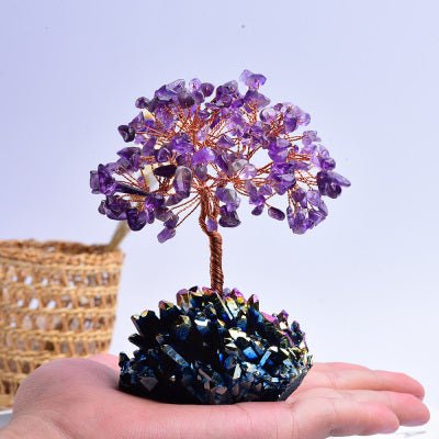 Arbre de Vie Améthyste Oasis Méditation - Biloria