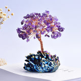 Arbre de Vie Améthyste Oasis Méditation - Biloria