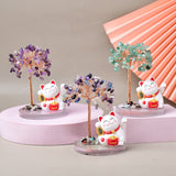 Arbre de Vie Chance – Maneki-neko & Pierres Naturelles - Biloria