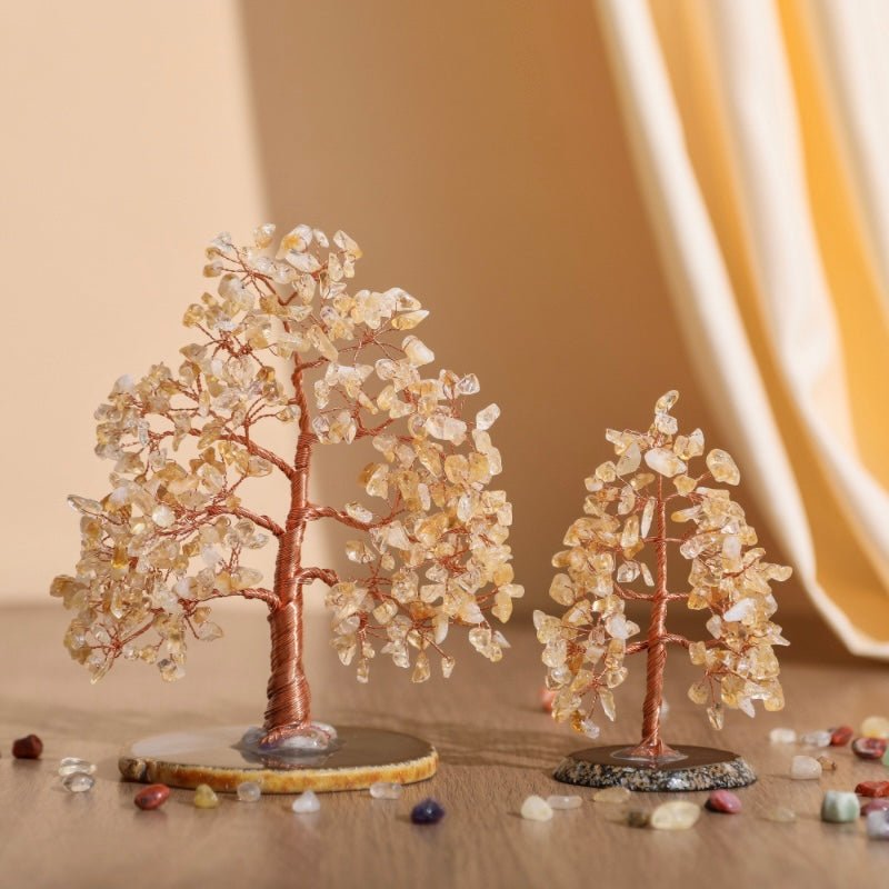 Arbre de Vie Citrine - Élégance et Prospérité - Biloria