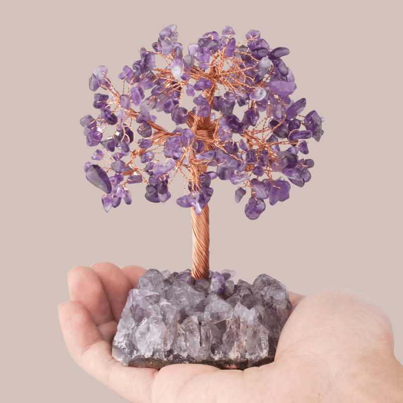 Arbre de Vie en Améthyste - Cadeau Spirituel - Biloria
