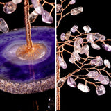 Arbre de Vie en Amétrine et Agate | Harmonie et Équilibre - Biloria