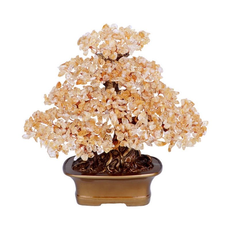 Arbre de Vie en Citrine - Symbole d'Abondance et d'Optimisme - Biloria