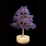 Arbre de Vie en Pierres Naturelles Améthyste Citrine Aventurine - Biloria