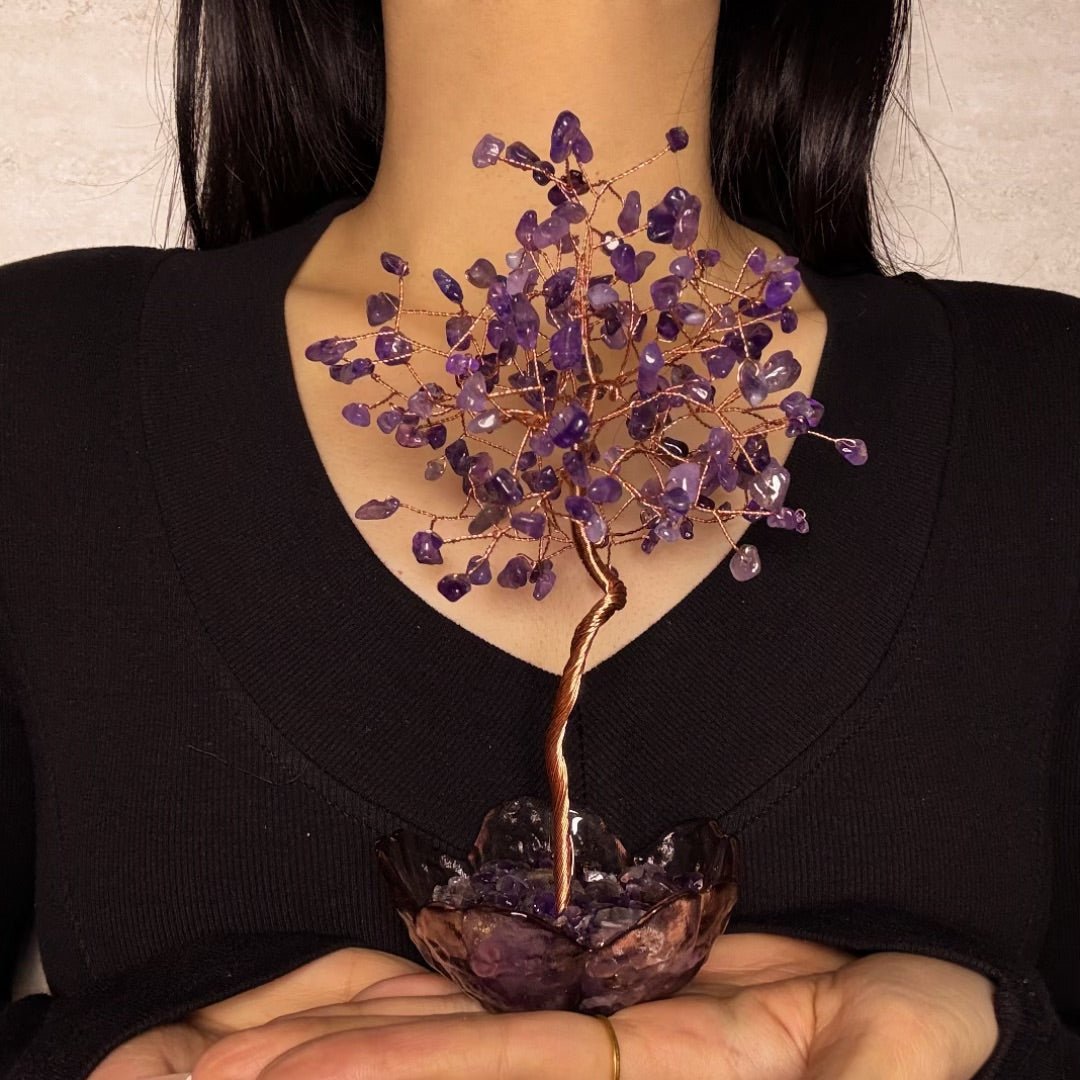 Arbre de Vie en Pierres Naturelles – Équilibre et Sérénité - Biloria