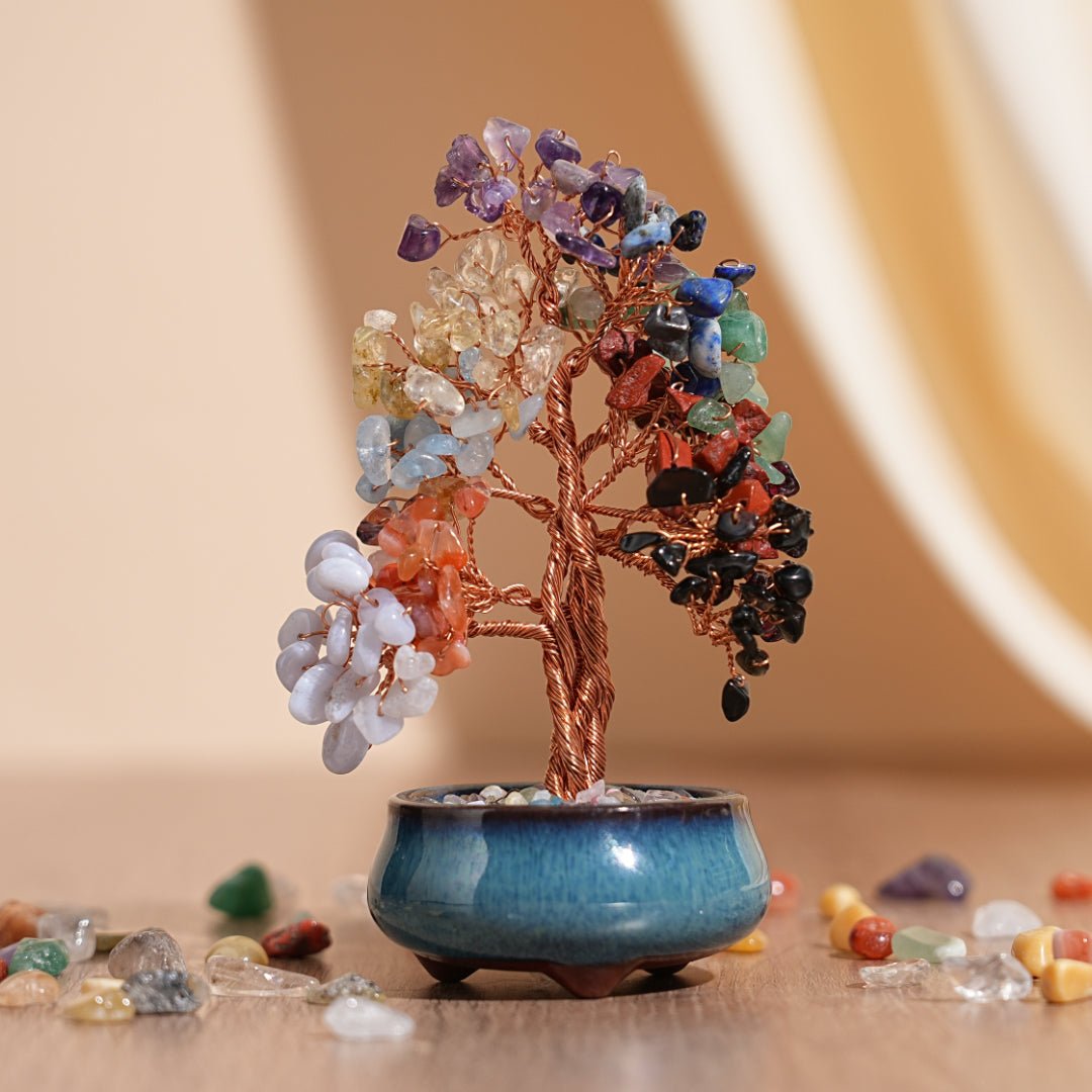 Arbre de Vie en Pierres Naturelles – Harmonie et Énergie - Biloria