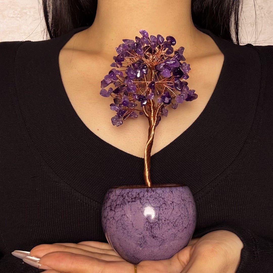 Arbre de Vie en Pierres Naturelles – Harmonie Intérieure - Biloria