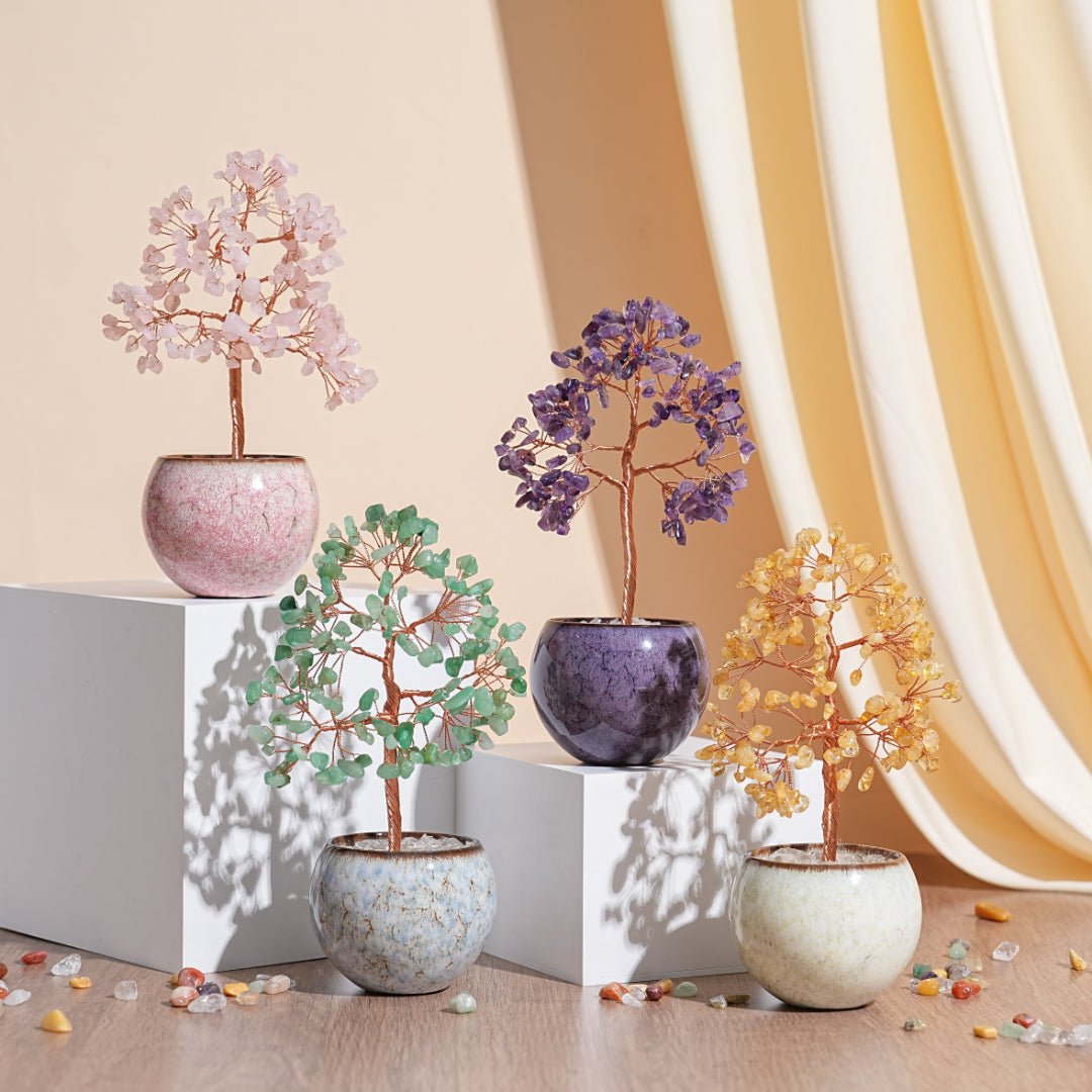 Arbre de Vie en Pierres Naturelles – Harmonie Intérieure - Biloria