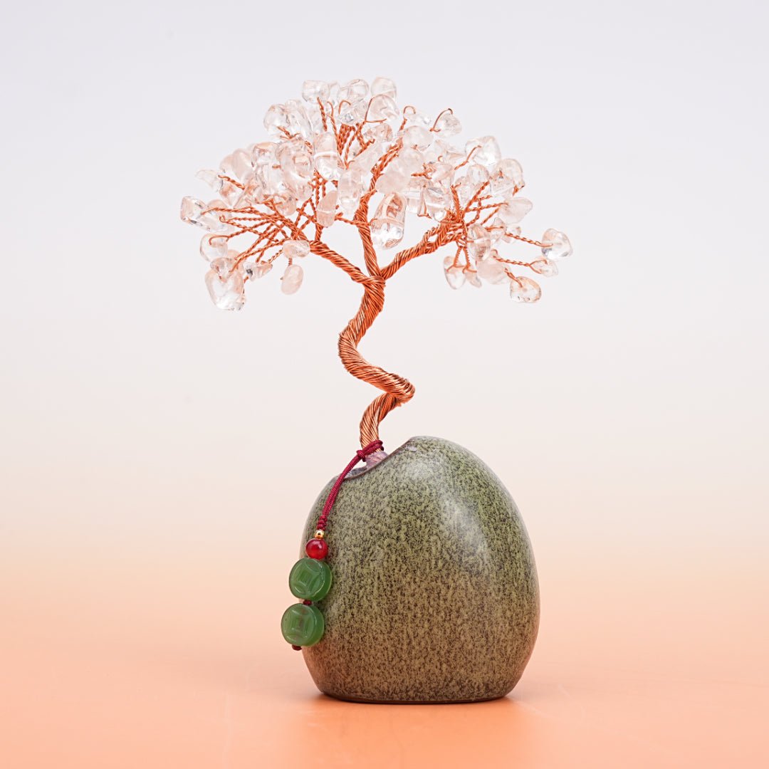 Arbre de Vie Miniature en Pierres Naturelles – Feng Shui Déco - Biloria