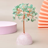 Arbre de Vie Quartz Rose pour Méditation et Recentrage - Biloria