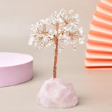 Arbre de Vie Quartz Rose pour Méditation et Recentrage - Biloria