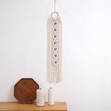 Attrape Rêve Macramé Bouclier Romantique Mauvais Œil - Biloria