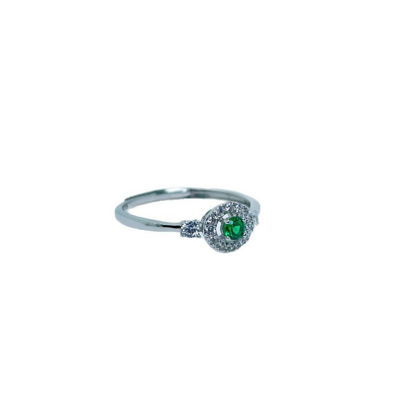 Bague Émeraude Harmonie Verte – Argent S925 - Biloria