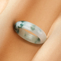 Bague Jadéite Naturelle Vert Clair – Pierre de Sérénité Birmanie - Biloria