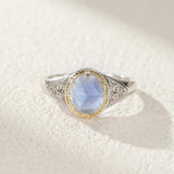 Bague Labradorite Argent 925 – Intuition et Protection Celtique - Biloria