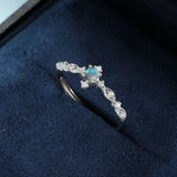 Bague Pierre de Lune Argent 925 – Bijou Intuition Féminin - Biloria