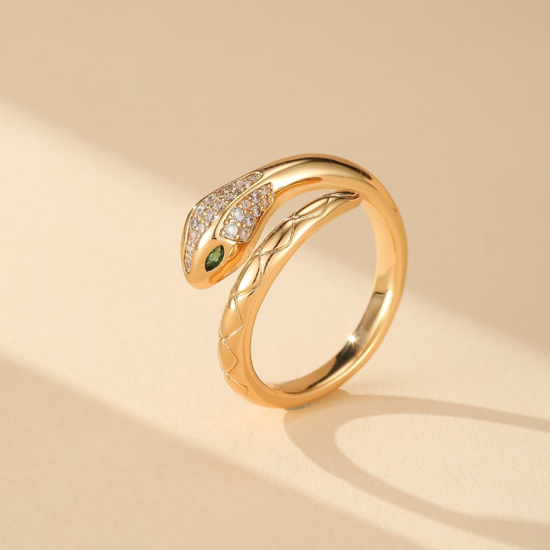Bague Serpent Aura Divine Bijou Puissant - Biloria