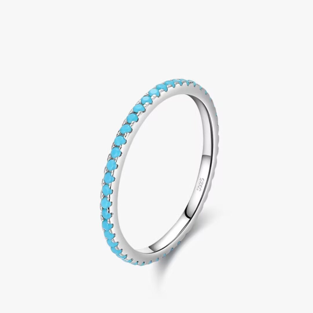 Bague Turquoise Argent 925 – Bijou de Protection et Harmonie - Biloria