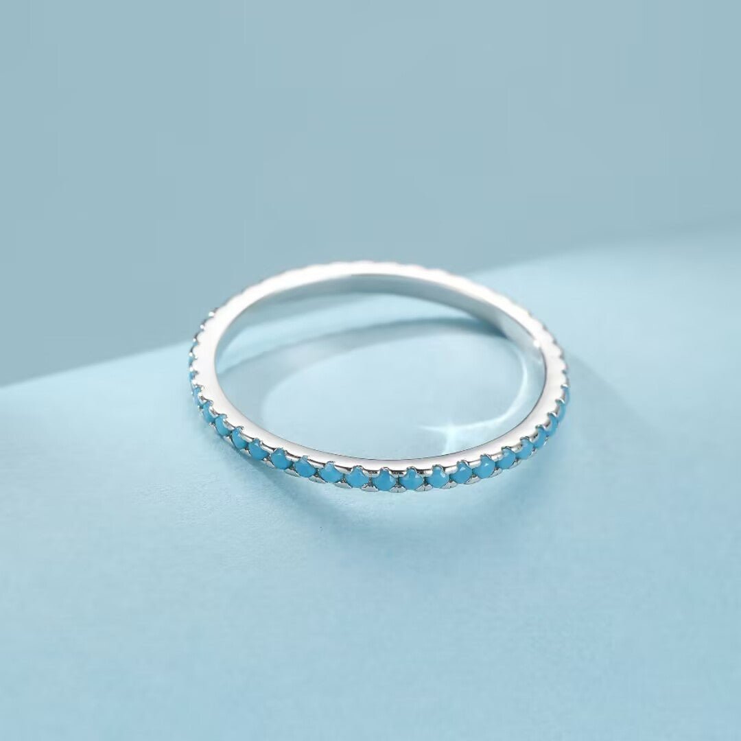 Bague Turquoise Argent 925 – Bijou de Protection et Harmonie - Biloria
