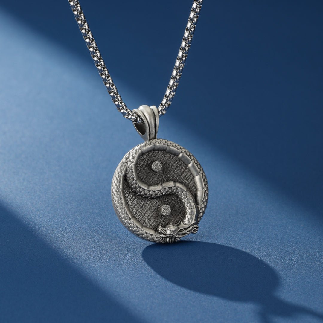 Bijou Dragon Yin Yang – Équilibre et Protection Quotidienne - Biloria