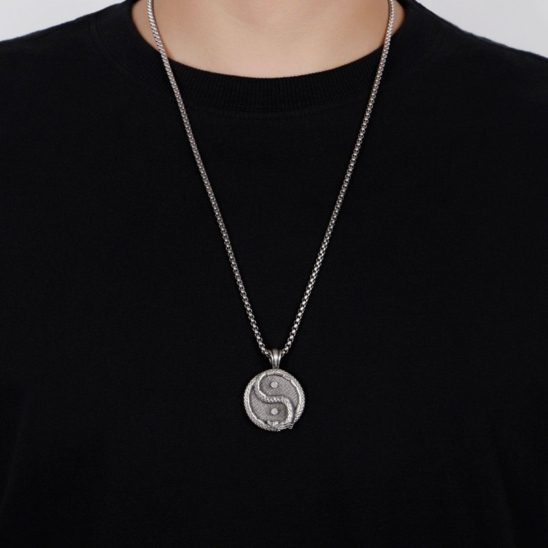 Bijou Dragon Yin Yang – Équilibre et Protection Quotidienne - Biloria