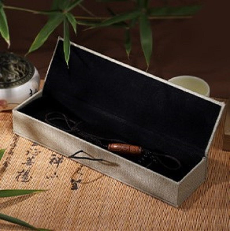 Boîte Cadeau Lin Beige pour Bijoux – 5 Tailles - Biloria