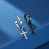 Boucle d'Oreille Croix Homme – Symbole de Foi et Style au Quotidien - Biloria