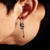 Boucle d'Oreille Homme Industrielle Acier 316L - Streetwear - Biloria