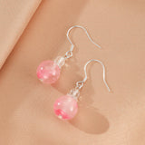 Boucles d'Oreilles Rhodonite Rosée d'Amour Argent S925 - Biloria