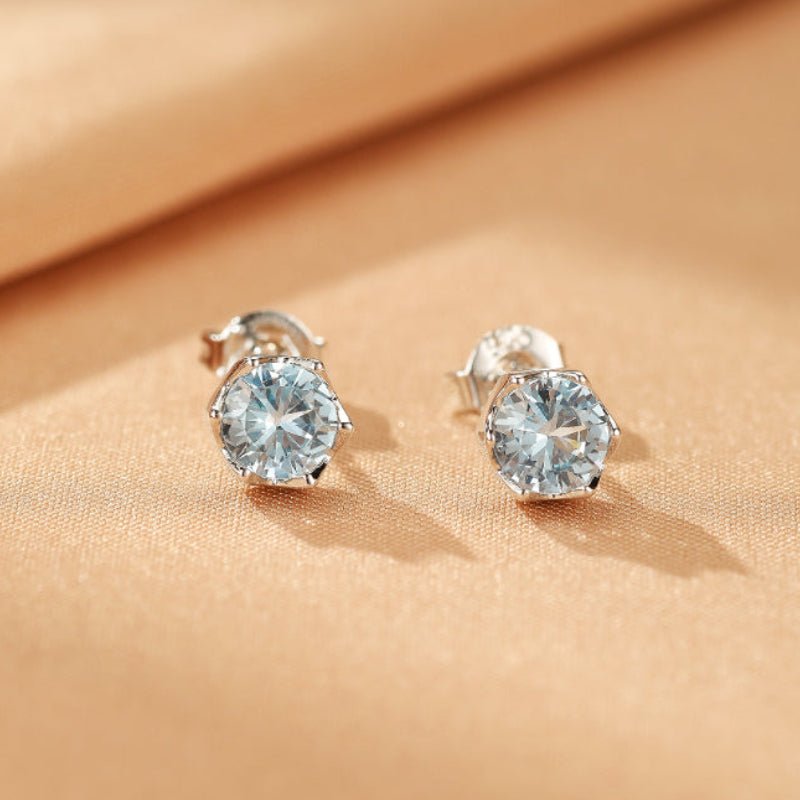 Boucles d'oreilles Topaze naturelle argent 925 – Clarté et joie - Biloria