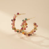 Boucles d'Oreilles Tourmaline – Énergie Positive et Éclat Solaire - Biloria