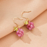 Boucles d'Oreilles Tourmaline et Péridot Grappe de Raisin - Biloria