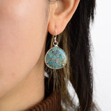 Boucles d'Oreilles Turquoise Célestes – Bijou Nature - Biloria