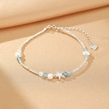 Bracelet Aigue-Marine Argent S925 Vol Marin - Biloria