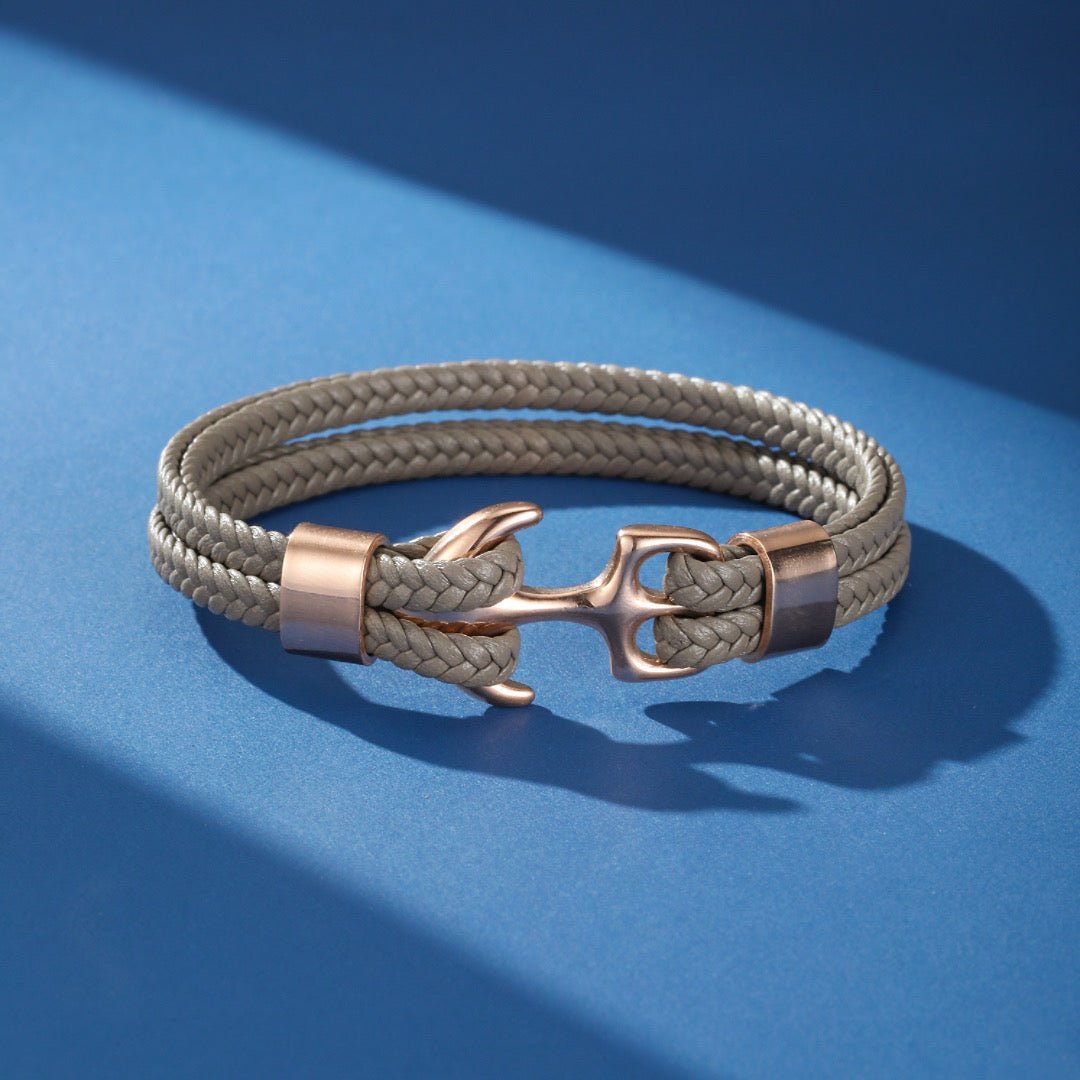Bracelet Ancre Marine Énergie Feng Shui - Horizon Calme - Biloria