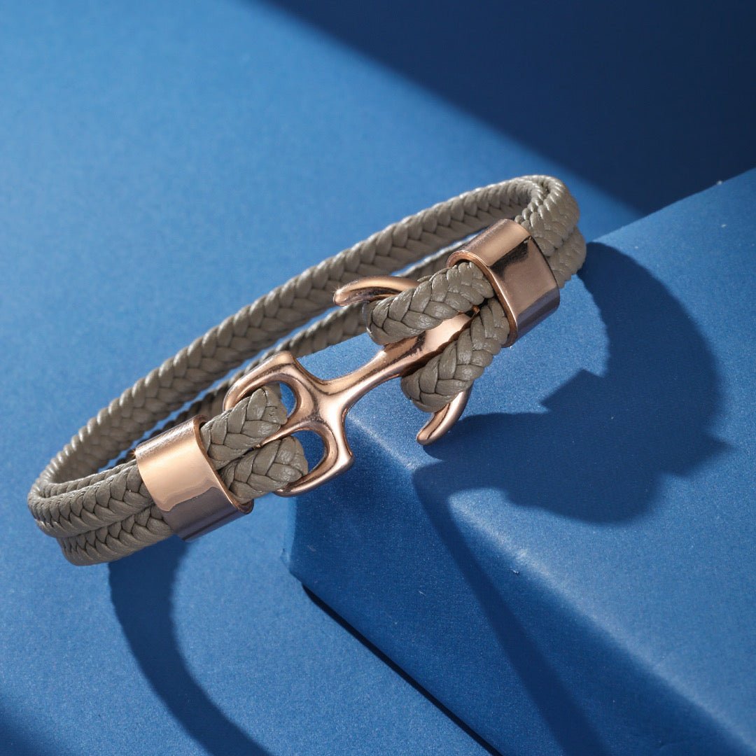 Bracelet Ancre Marine Énergie Feng Shui - Horizon Calme - Biloria