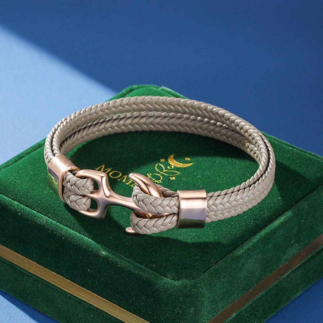 Bracelet Ancre Marine Énergie Feng Shui - Horizon Calme - Biloria