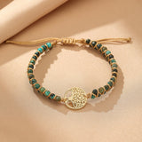 Bracelet Arbre de Vie Jaspe Africain - Stabilité et Bonheur - Biloria