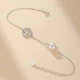 Bracelet Arbre de Vie Perle Argent 925 Vitalité - Biloria
