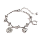 Bracelet Arbre de Vie Zircon Acier Inoxydable 316L - Biloria