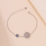 Bracelet Argent 925 Arbre de Vie Mauvais Œil Protection Cadeau - Biloria