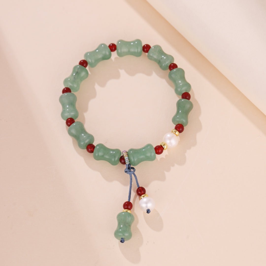 Bracelet Aventurine Fleur Perle – Cadeau Harmonie et Sérénité - Biloria