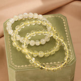 Bracelet Citrine Naturelle Brésilienne – Éclat Lumineux - Biloria