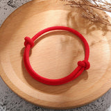 Bracelet Cordon Rouge ou Noir pour Couple et Amis – Symbole de Force - Biloria
