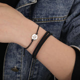 Bracelet Cordon Rouge ou Noir pour Couple et Amis – Symbole de Force - Biloria