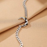 Bracelet Couple Argent 925 Lune et Rose – Symbolisme du Petit Prince - Biloria